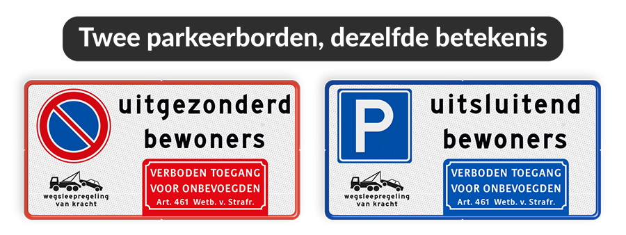 Draad Symptomen lager Parkeerbord bestellen? Bekijk onze voorraad! | Informatiebord.nl